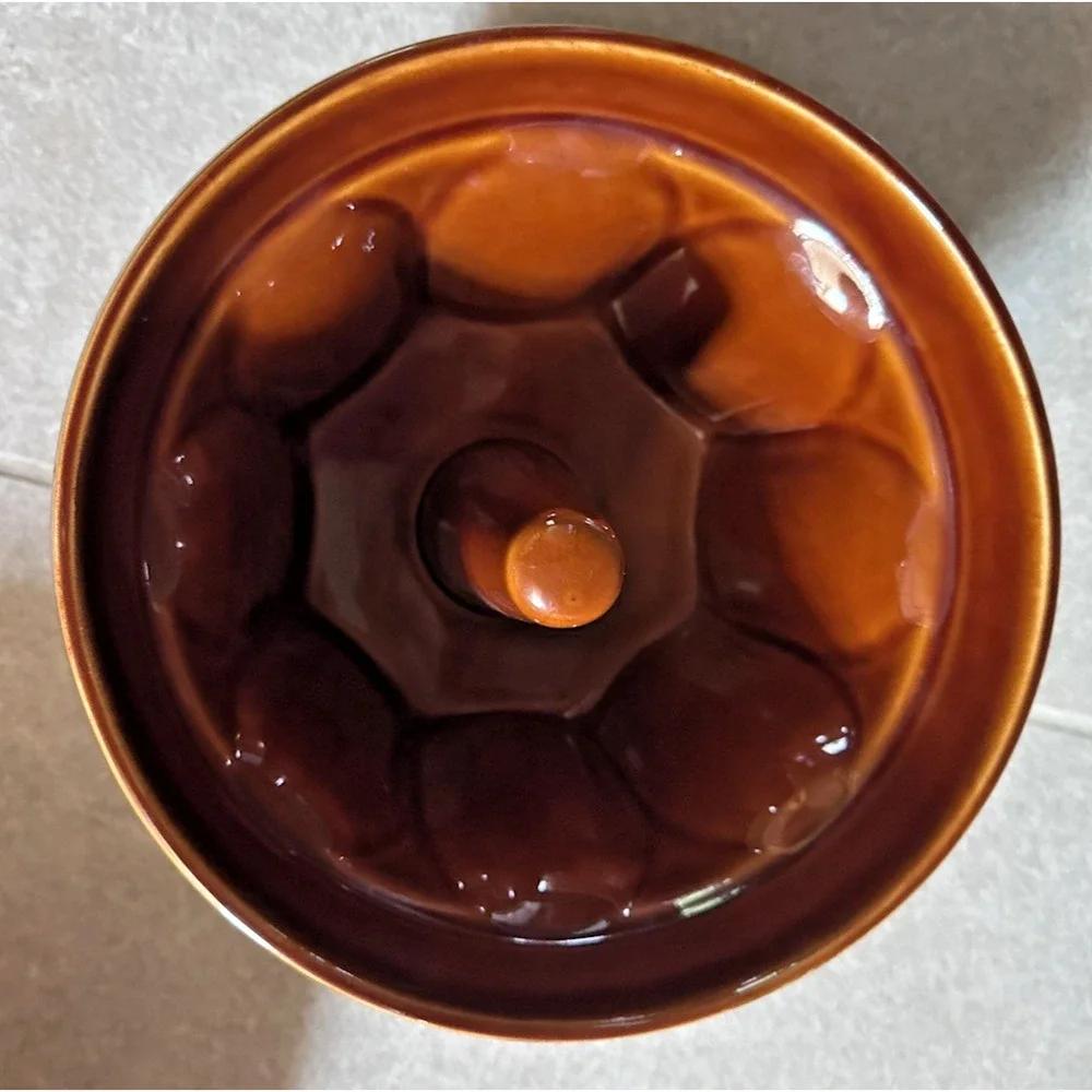 Willams-Sonoma Monkey Bread Mold Brown Glazed